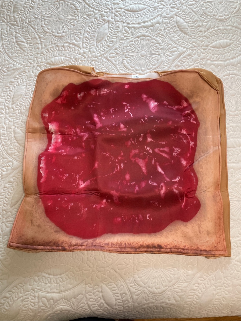 Spirit Peanut Butter & Jelly Couple Costume - Brown & Red - Picture 6 of 7